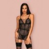 Musta Obsessive Basitta pikkuhousut ja stringit 40-42 L/XL