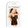 Naktinė istorija "Babydoll" ir stringai "Penthouse" juoda 40-42 L/XL