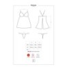 Babydoll Et String Behindy Obsessive Noir 40-42 L/XL