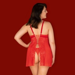 Babydoll ir Stringai Blossmina Dydis Queen Obsessive 48-50 4XL/5XL