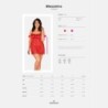 Babydoll En String Blossmina Maat Queen Obsessive 52-54 6XL/7XL