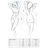 Babydoll ja stringit Passion Black 36-38 S/M