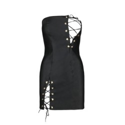 Must Celin kirg pitsiline pesu ja stringid 36-38 S/M
