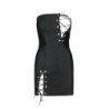 Must Celin kirg pitsiline pesu ja stringid 36-38 S/M