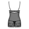 Obsessive must pits ja stringid Contica, must, 40-42 L/XL