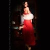 Babydoll ja Cr-3470 punainen stringit 42 XL