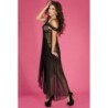 Melnā Cr-3716 36-38 S/M Stringi un palaidnības