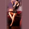 Babydoll Ja String Cr-4009 Must 42 XL