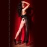 Babydoll ja Cr-4046 stringit Musta 40-42 L/XL