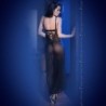 Babydoll ja Cr-4115 stringit, musta, 40 L