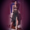 Babydoll ja Cr-4162 stringit, musta, 40 L