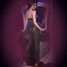 Babydoll ja Cr-4162 stringit, musta, 40 L