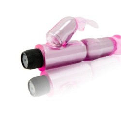 Rosa Justerbar Vibrator Stimulator
