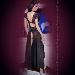 Babydoll Ja String Cr-4167 Must 42 XL