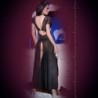 Babydoll Ja String Cr-4167 Must 42 XL