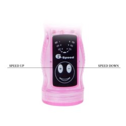 Fleksibilni vibrator z analnim stimulatorjem