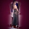 Babydoll ja stringid Cr-4215 must ja roosa 40 L