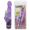 Vibrator z več hitrostmi z vijoličnim stimulatorjem