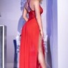 Babydoll en String Cr-4371 Rood 40 L