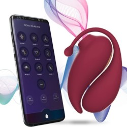 Inspiration Klitoris Sugpropp + Vibrerande Ägg Röd - Gratis App