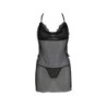 Deliena Black Passion 36-38 S/M pavediens un stringi