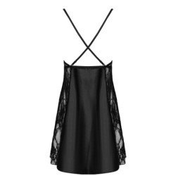 Babydoll In Tangice Delight Črna Beauty Night Fashion 36-38 S/M