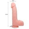 Realistischer Vibrator Barbara Natur 22 Cm