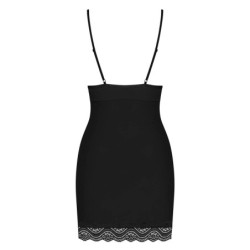 Obsessive Musta Diyosa Babydoll ja Stringit 40-42 L/XL