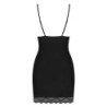 Babydoll et String Diyosa Obsessive Noir 40-42 L/XL
