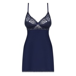 Babydoll A Tanga Drimera Obsessive Modrá 36-38 S/M