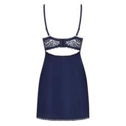 Babydoll e Fio Dental Drimera Obsessive Azul 36-38 S/M