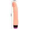 Vibrador Realístic Flexible Natural 24 cm