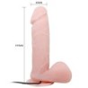 Realistic Oliver Vibrator With Rotation Function