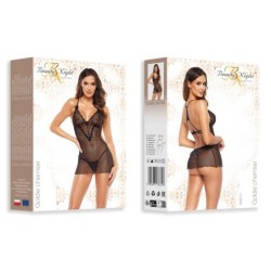 Picardia i Tanga Goldie Negra Beauty Night Fashion 36-38 S/M