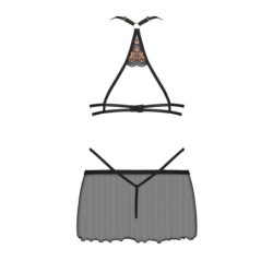 Stout en string Goldie Zwart Beauty Night Fashion 40-42 L/XL