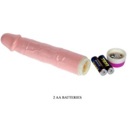 Realistisk Vibrator til Begyndere 21.5 Cm