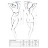 Babydoll Set met String Janet Wit Passion 36-38 S/M
