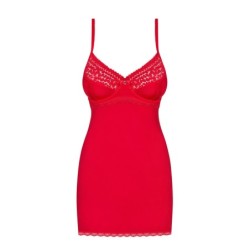 Picardía Y Tanga Jolierose Obsessive Roja 40-42 L/XL