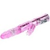 Polnilni Vibrator z Rotacijo in Stimulatorjem Throbbing Butterf