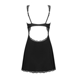 Babydoll ja stringid Klarita Obsessive Mustad 40-42 L/XL