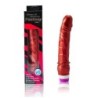 Vibrador Vermell Realista 23 Cm