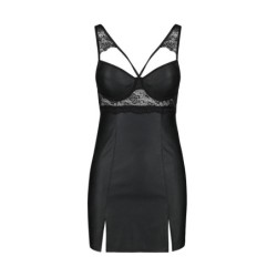 Loona mustad kirglikud püksikud ja stringid 40-42 L/XL