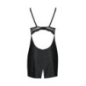 Babydoll Et String Loona Noir Passion 40-42 L/XL