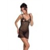 Babydoll un stringi Lovelia Preto Passion 36-38 S/M