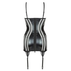 Babydoll undertøj og G-streng Marilyn Sort Beauty Night Fashion 36-38 S/M