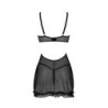 Babydoll ja Marina stringit Musta Devil Collection Passion 40-42 L/XL