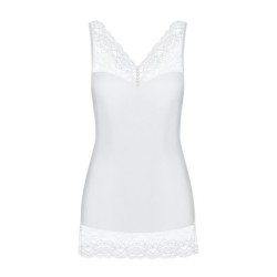 Miamor Obsessive Wit Kant Setje met String 40-42 L/XL