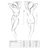 Babydoll ja Miracle stringit, musta Passion 40-42 L/XL