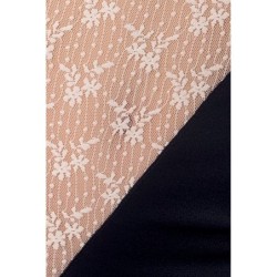 Babydoll og Nea G-streng Sort Passion 44-46 XXL/3XL