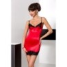 Babydoll i Stringi Polina Czerwony Passion 44-46 XXL/3XL